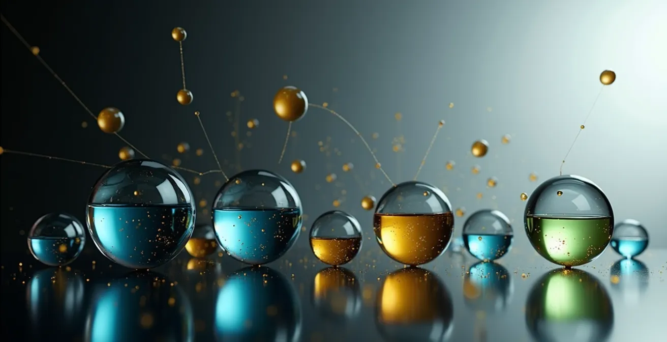 Grafische Darstellung der Korrelation zwischen verschiedenen Anlageklassen