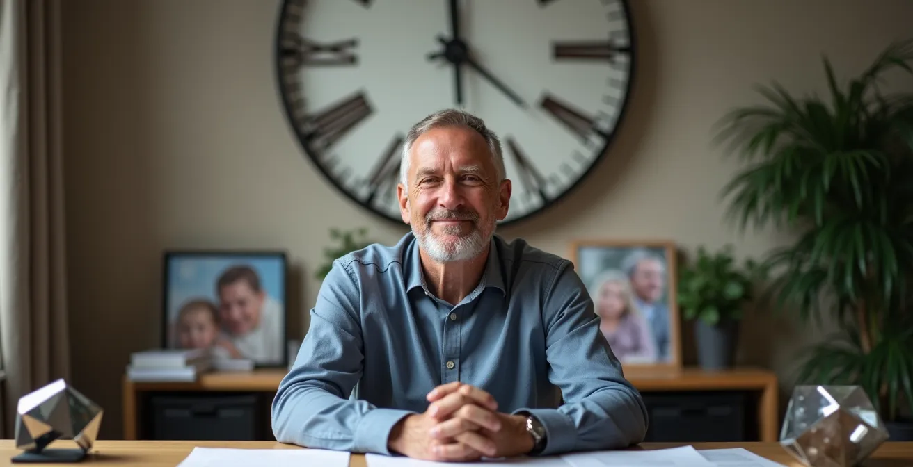 Visualisierung des Konzepts Time in the Market beats Timing the Market